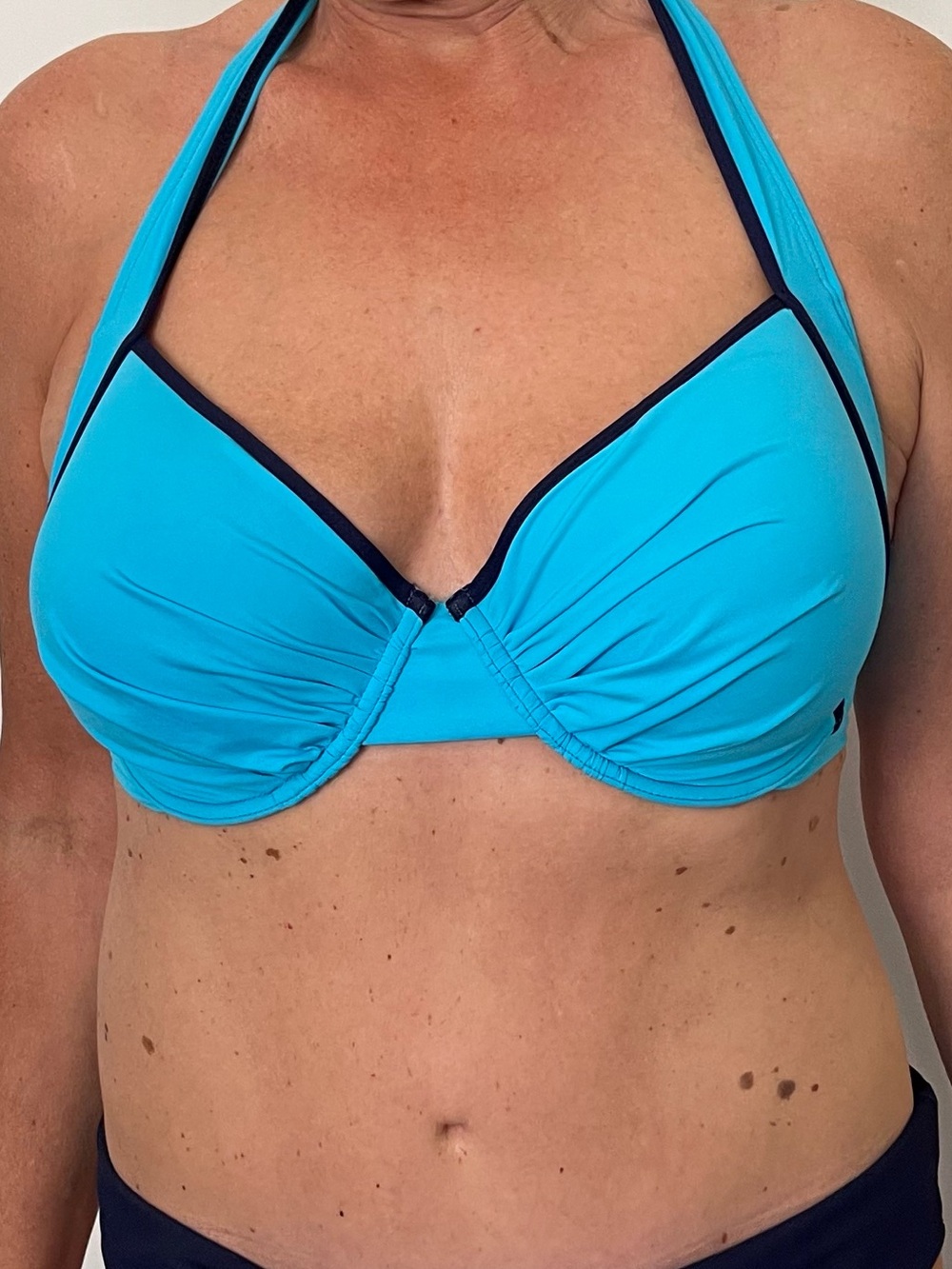 Tommy Bahama Turquoise Blue Bikini Top